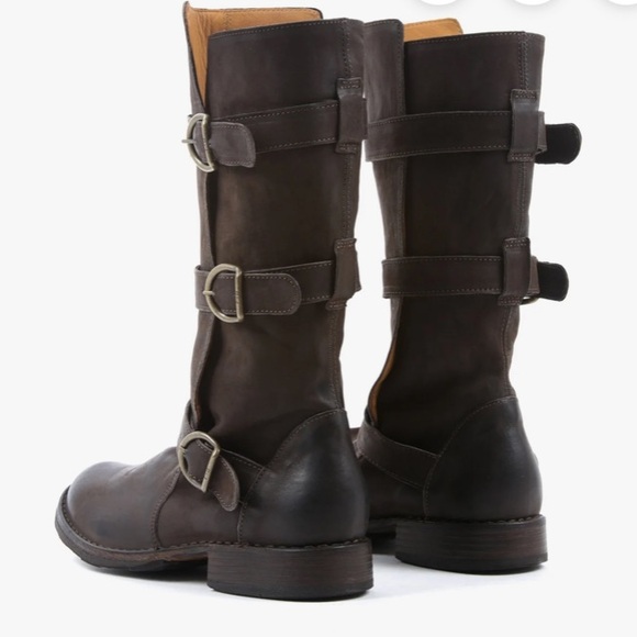 Fiorentini + Baker Moto Leather Boots - Picture 2 of 9